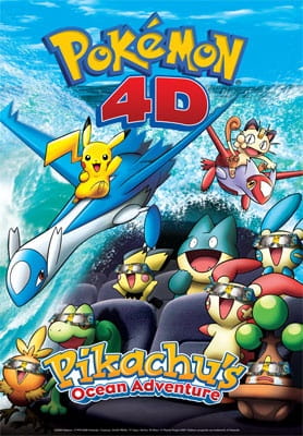 Pokemon 3D Adventure 2: Pikachu no Kaitei Daibouken poster