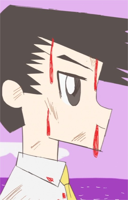 Man from 4-frame Manga
