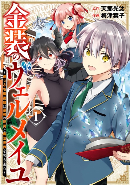 Kinsou no Vermeil: Gakeppuchi Majutsushi wa Saikyou no Yakusai to Mahou Sekai wo Tsukisusumu cover