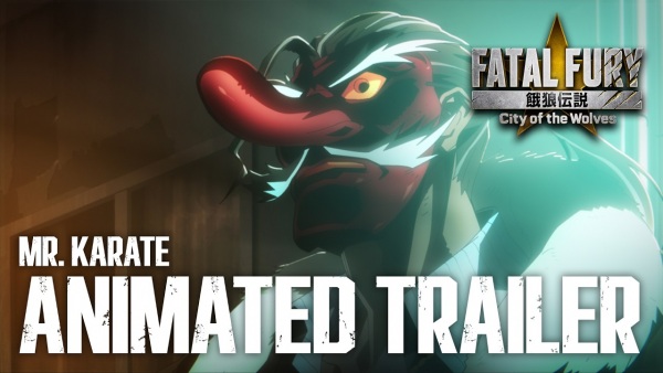 Fatal Fury: City of the Wolves - Mr. KARATE Trailer poster