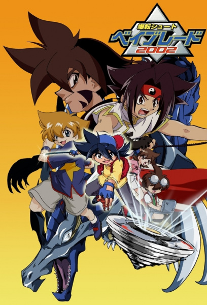 Bakuten Shoot Beyblade 2002 poster