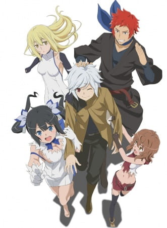 Dungeon ni Deai wo Motomeru no wa Machigatteiru Darou ka OVA poster