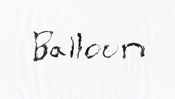 Balloon poster