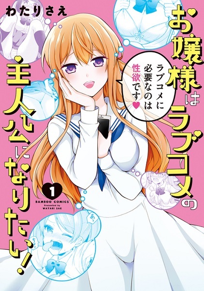 Ojousama wa Love Comedy no Shujinkou ni Naritai! cover