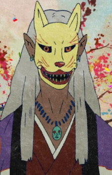 Man in Fox Mask