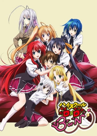High School DxD BorN poster