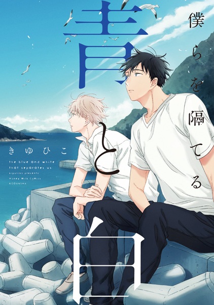 The White and Blue Between Us cover