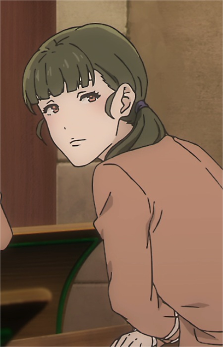 Green Hair Student