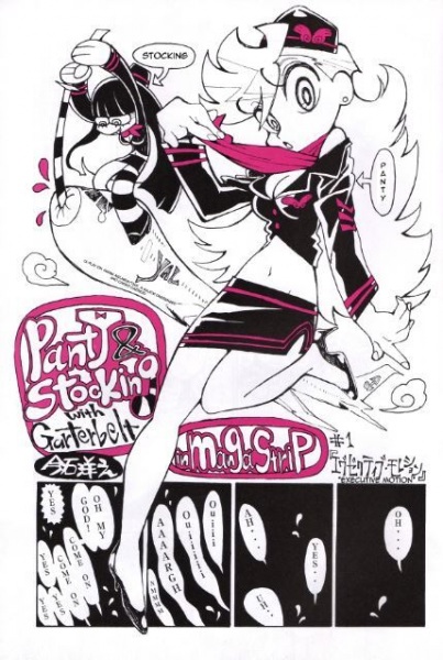 Panty & Stocking with Garterbelt cover