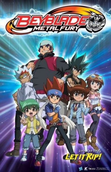 Metal Fight Beyblade 4D poster